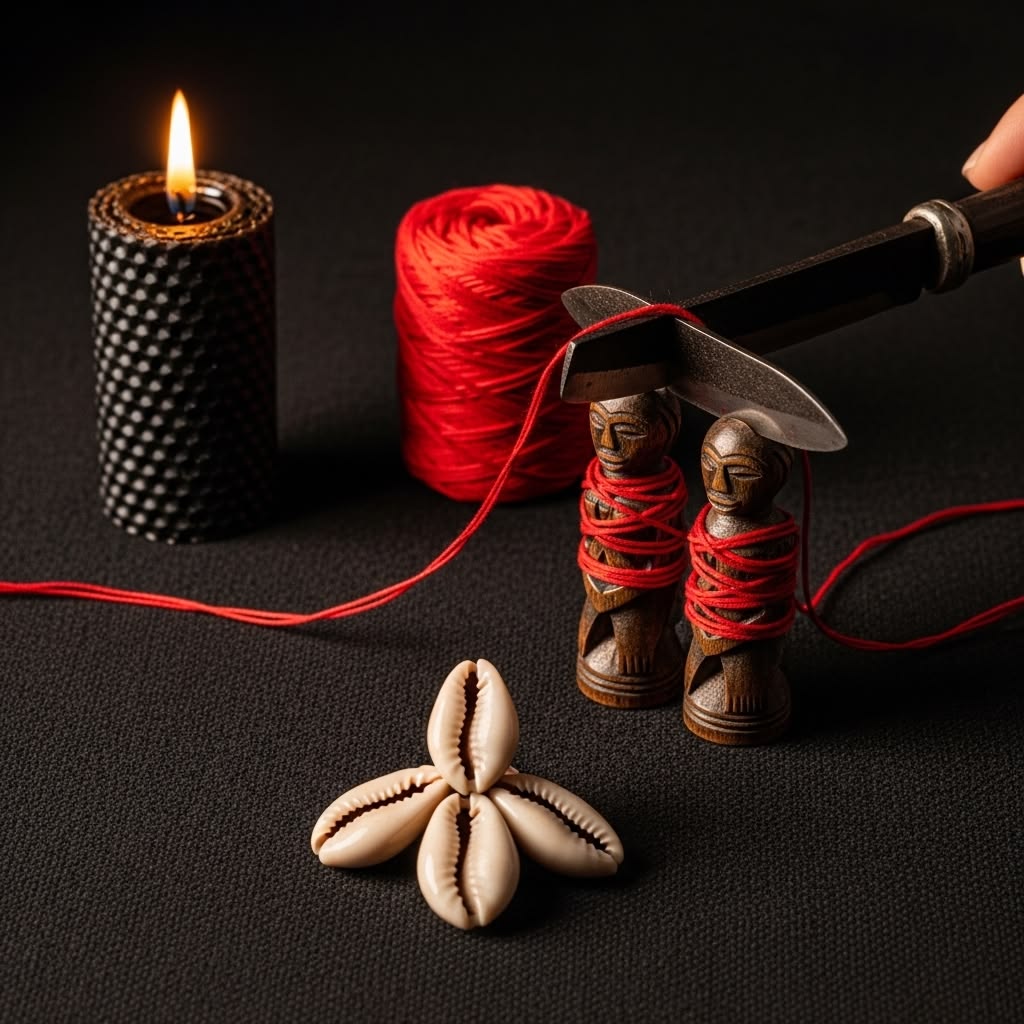 A symbolic love attraction setup